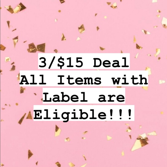 3/$15 Deal on Most Items in My Closet!!!! - Picture 1 of 1